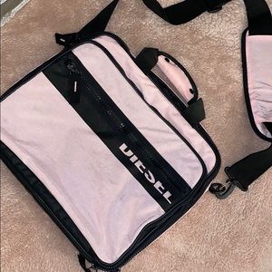 Diesel Pink Computer Laptop Bag